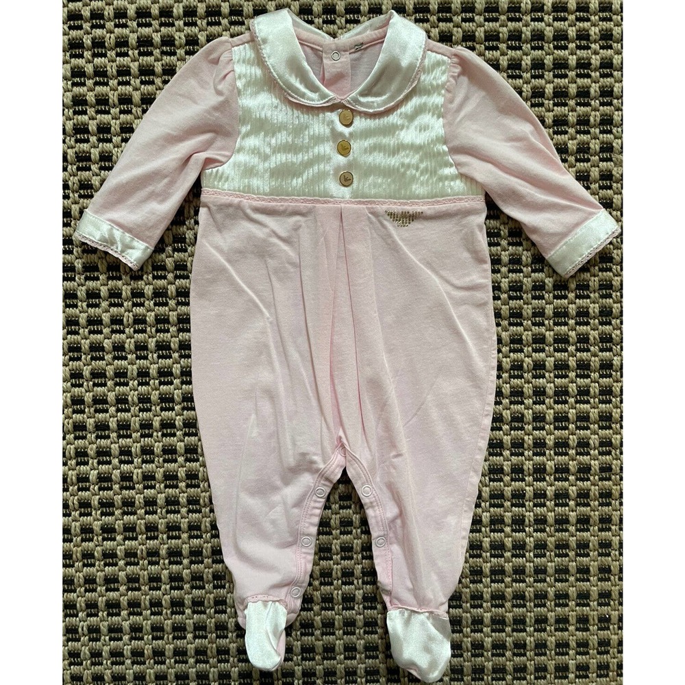Emporio Armani Baby Girl Jumpsuit- Size 3/6m